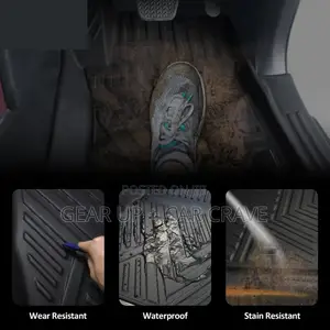 V8 Land Cruiser Lc 200 Series Rubber 3d Floor Mat Carpet