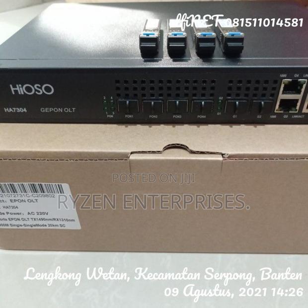Hioso Olt 4 Port Ha7304/Hioso Olt Ha7304 4 Port