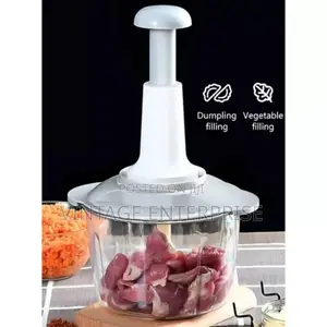 1.5ltrs Cap Manual Food Chopper (Hand Chopper).