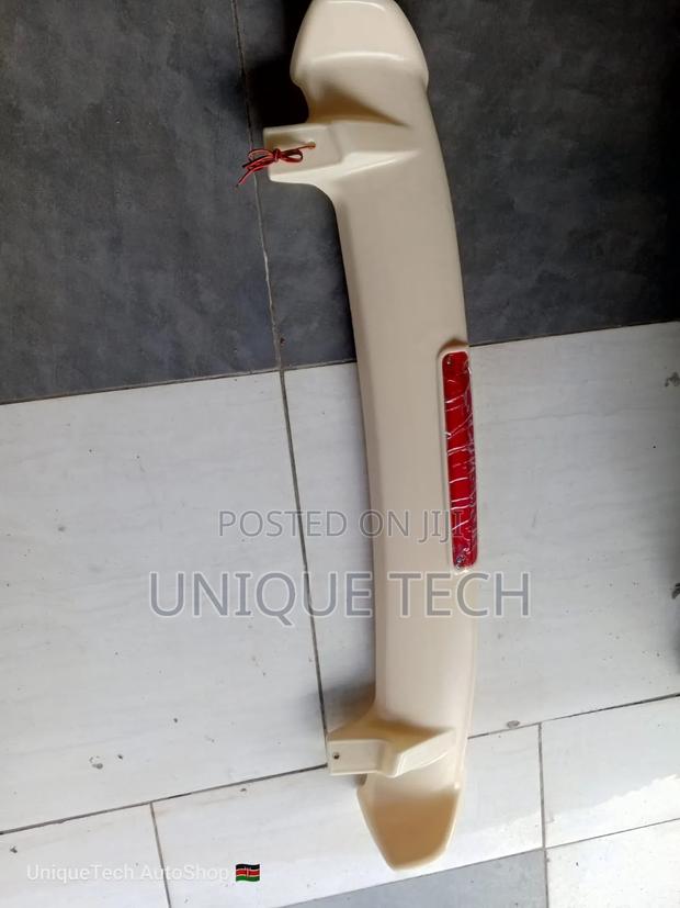 Toyota Vitz Spoiler With LED
