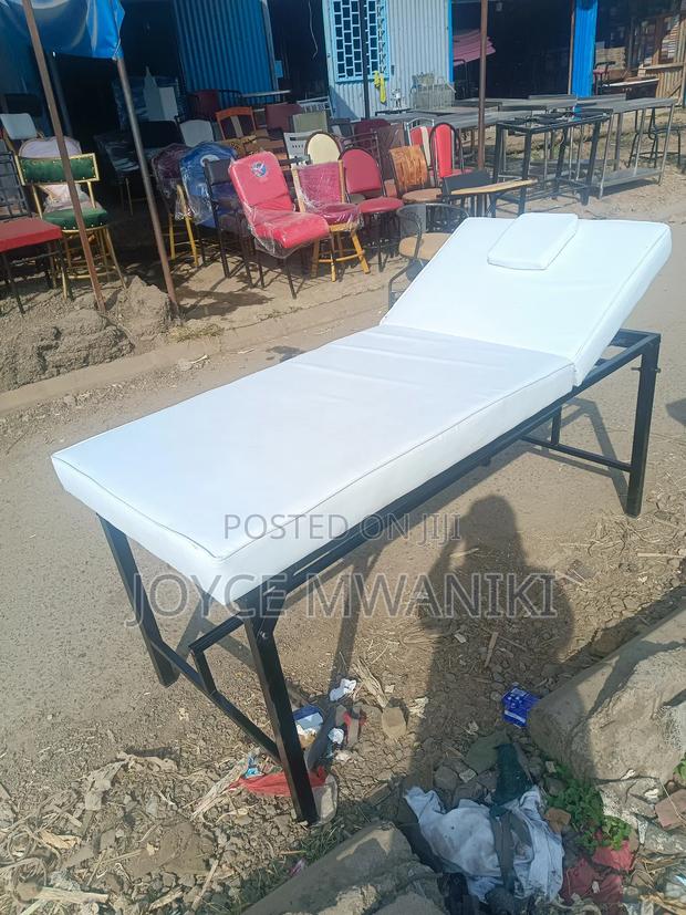 Massage Bed, Foldable Black - main view