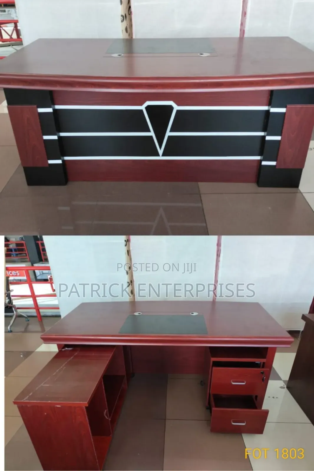 Executive Mahogany Office/Home Desk 1.6 MTRS