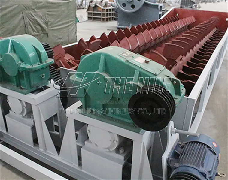 Efficient Trough Spiral Cross Pulp Stone Washing Machine
