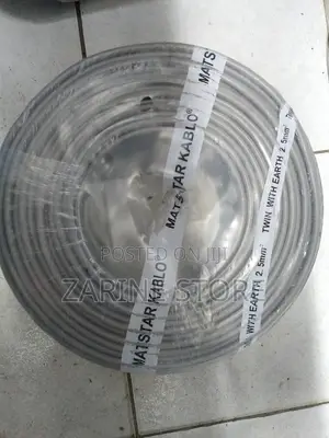2.5mm Twin With Earth 3 Core Electric Wire 90metres