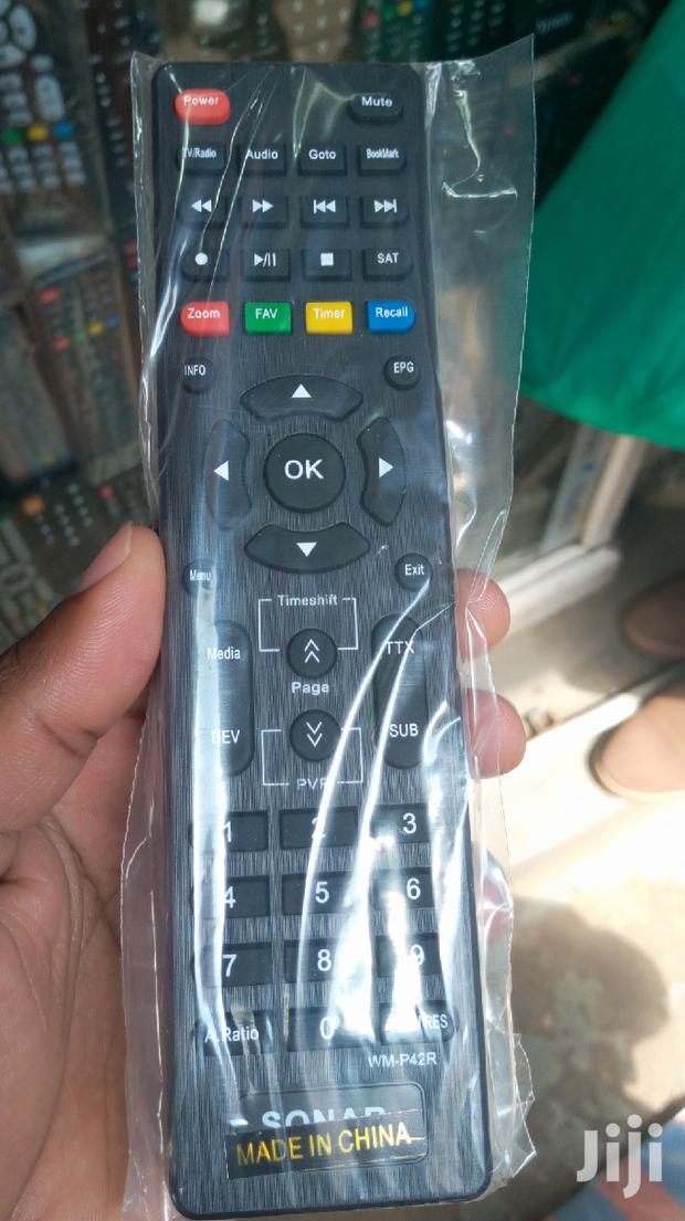 Sonar Decorder Remote Control. - main view