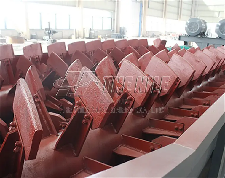River Stone Gravel Ore Single Spiral Sand Washing Plant