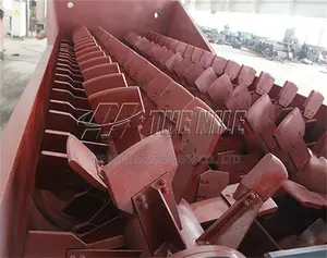 River Stone Gravel Ore Single Spiral Sand Washing Plant