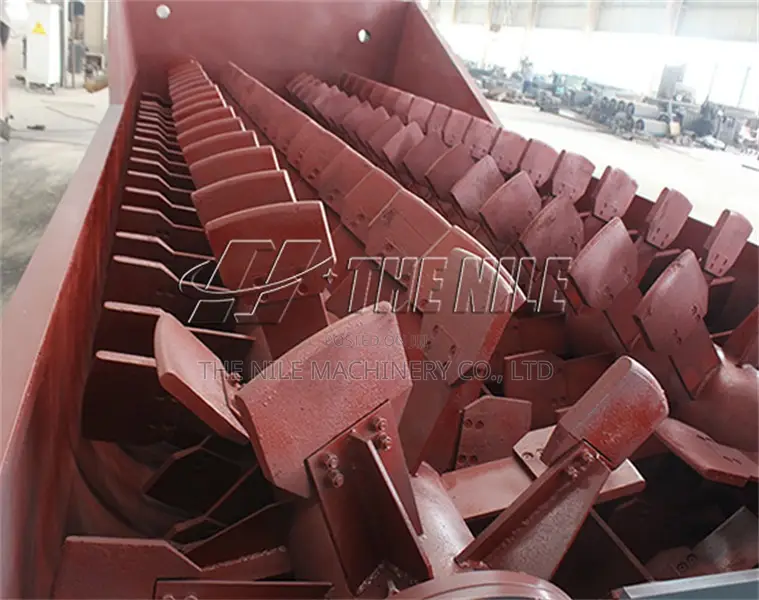 River Stone Gravel Ore Single Spiral Sand Washing Plant