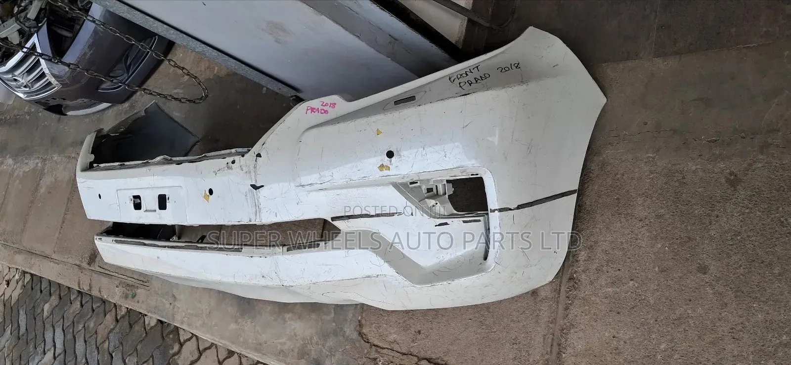Front Bumper Prado 150 2018 Model