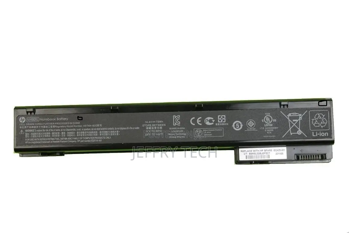 HP Elitebook 8560 8570w 8760w 8770w, Fits 632113-151 632425-