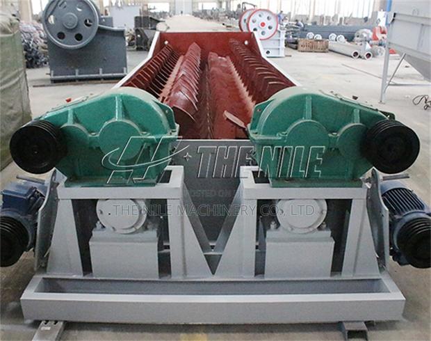 High Capacity Mining Spiral Washer / Trough Ore Wash Machine - main view