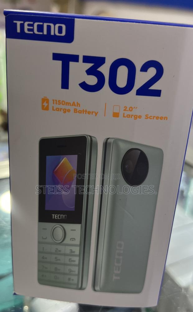 New Tecno T301 Black - main view
