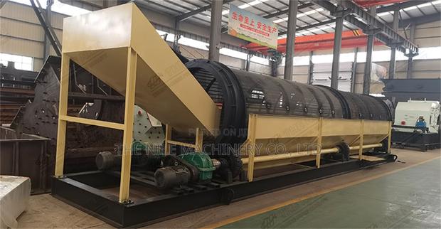 Mobile Rotary Drum Washing Machine for Mineral Processing - main view