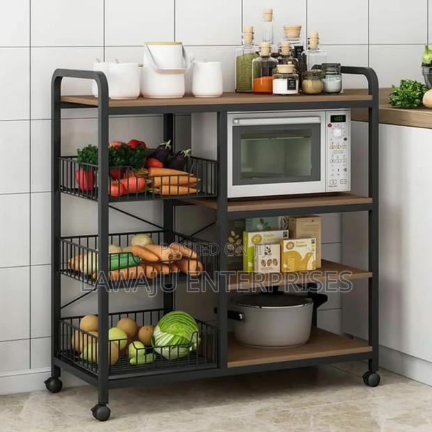 Movable Kitchen Standing Shelf