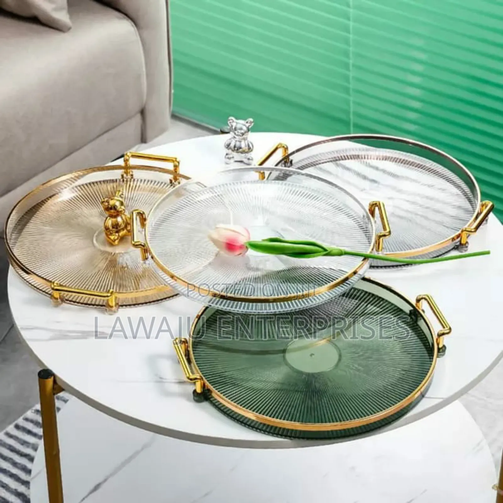 Round Nordic Multipurpose Tray