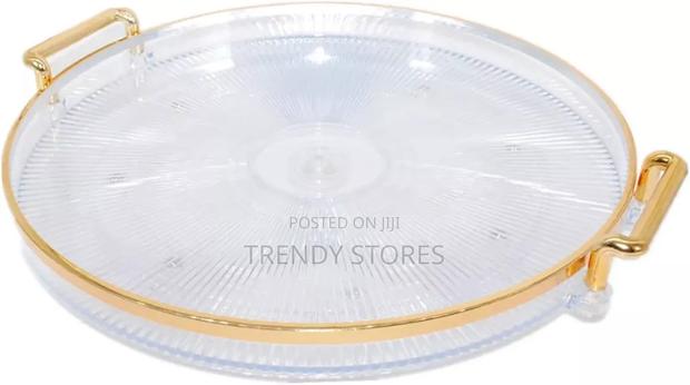 Round Acrylic Tray - main view