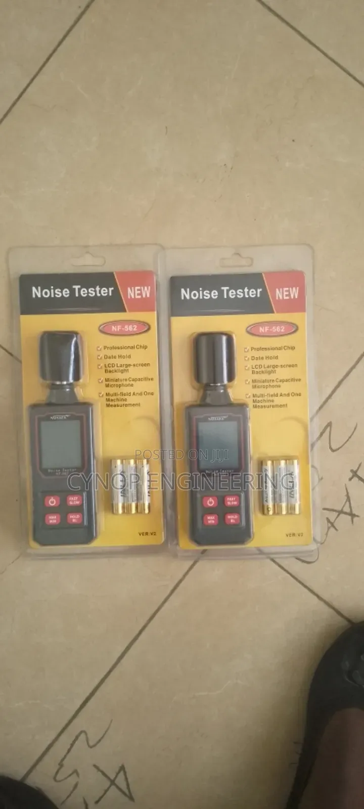 Factory Noise Tester for Worker Health