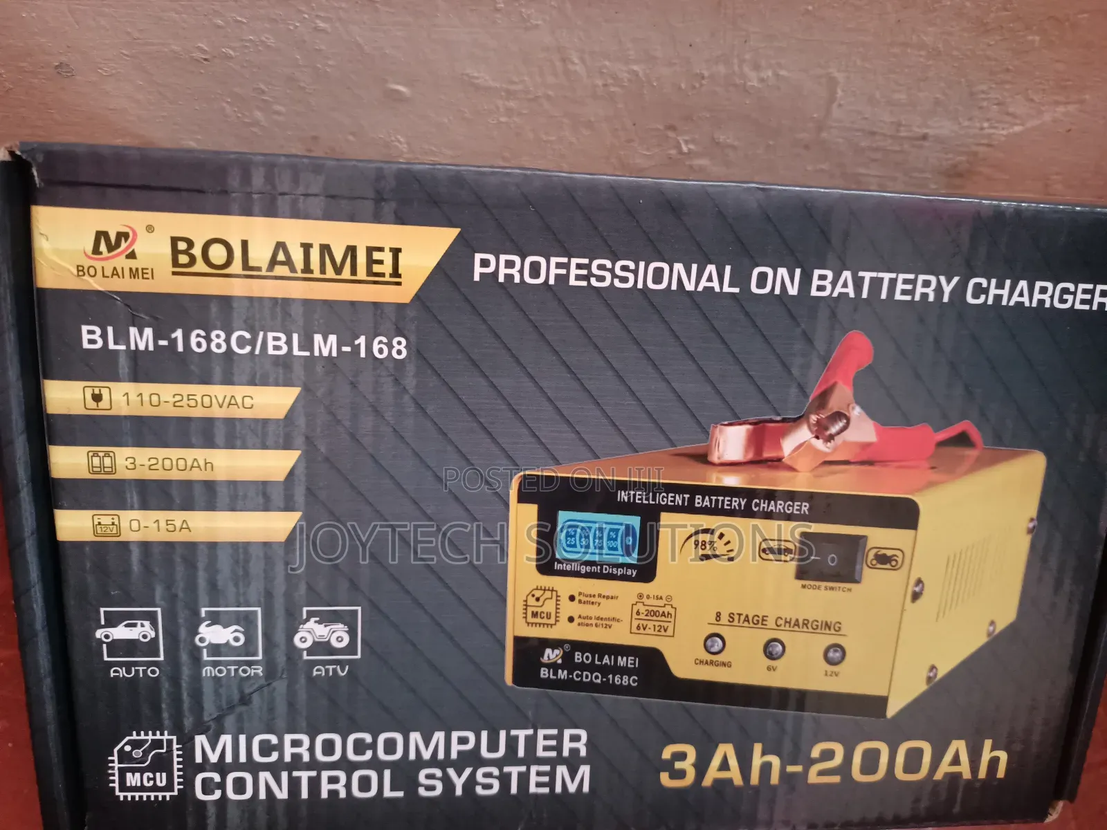 Car Battery Charger 12-24v Bolaimei Professional