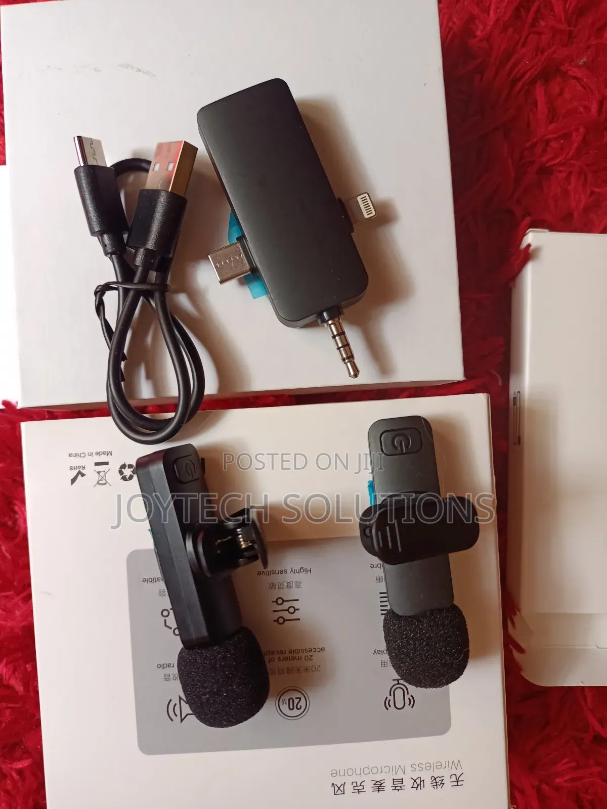 Wireless Microphone Plug and Play Widely Compatible