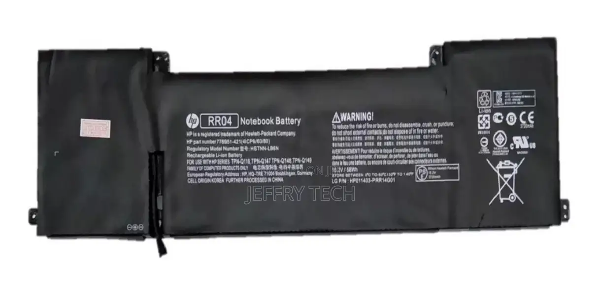 HP RR04XL Original Genuine High Quality Laptop Battery ( 6 M