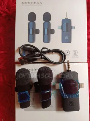 Wireless Widely Compatible Microphone Clip-on 3in1