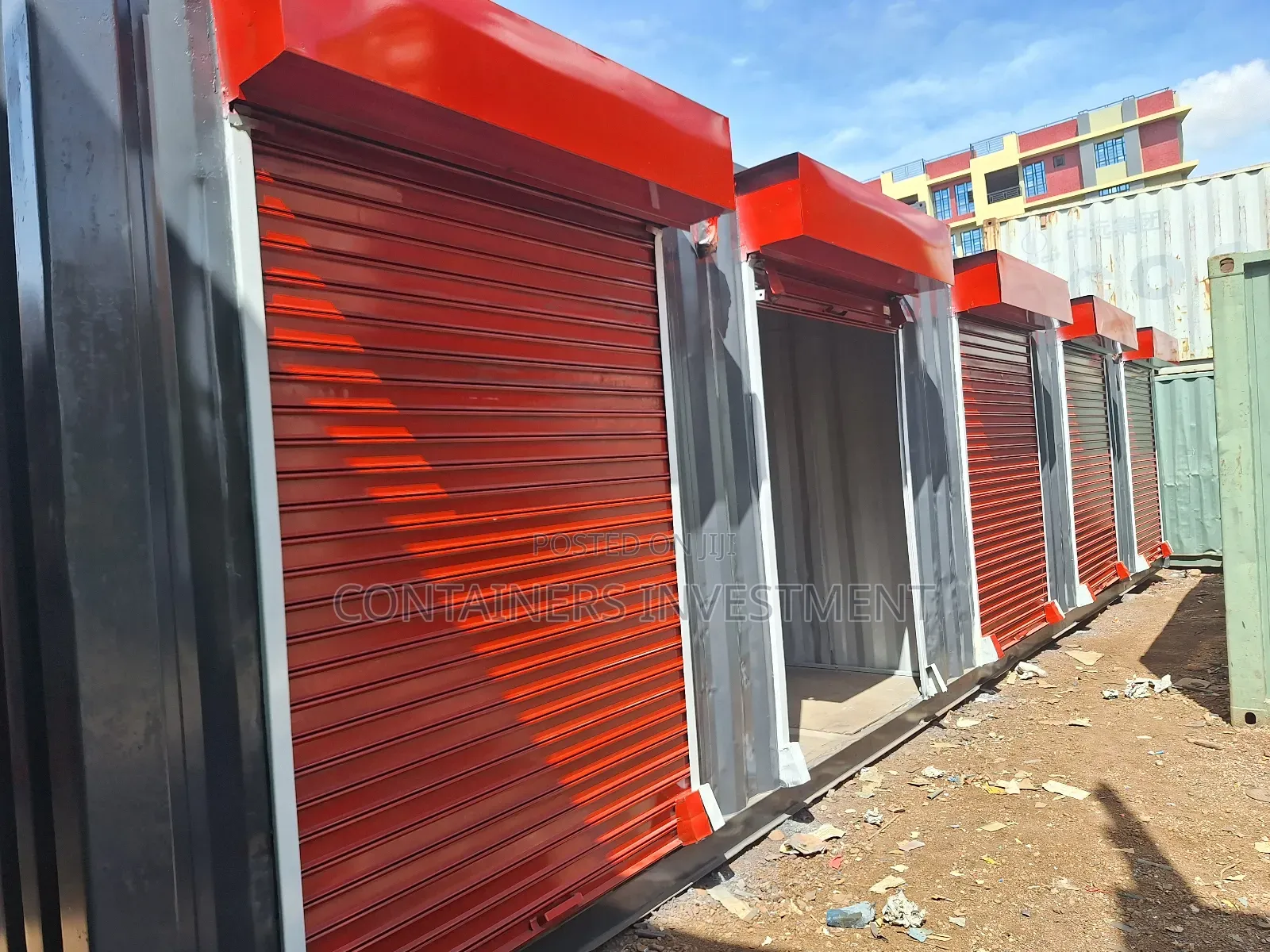 Custom Container Stalls - Place Your Order.
