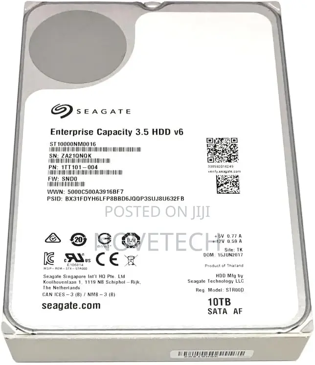 Seagate 10TB Internal Hard Drive HDD Desktop/CCTV