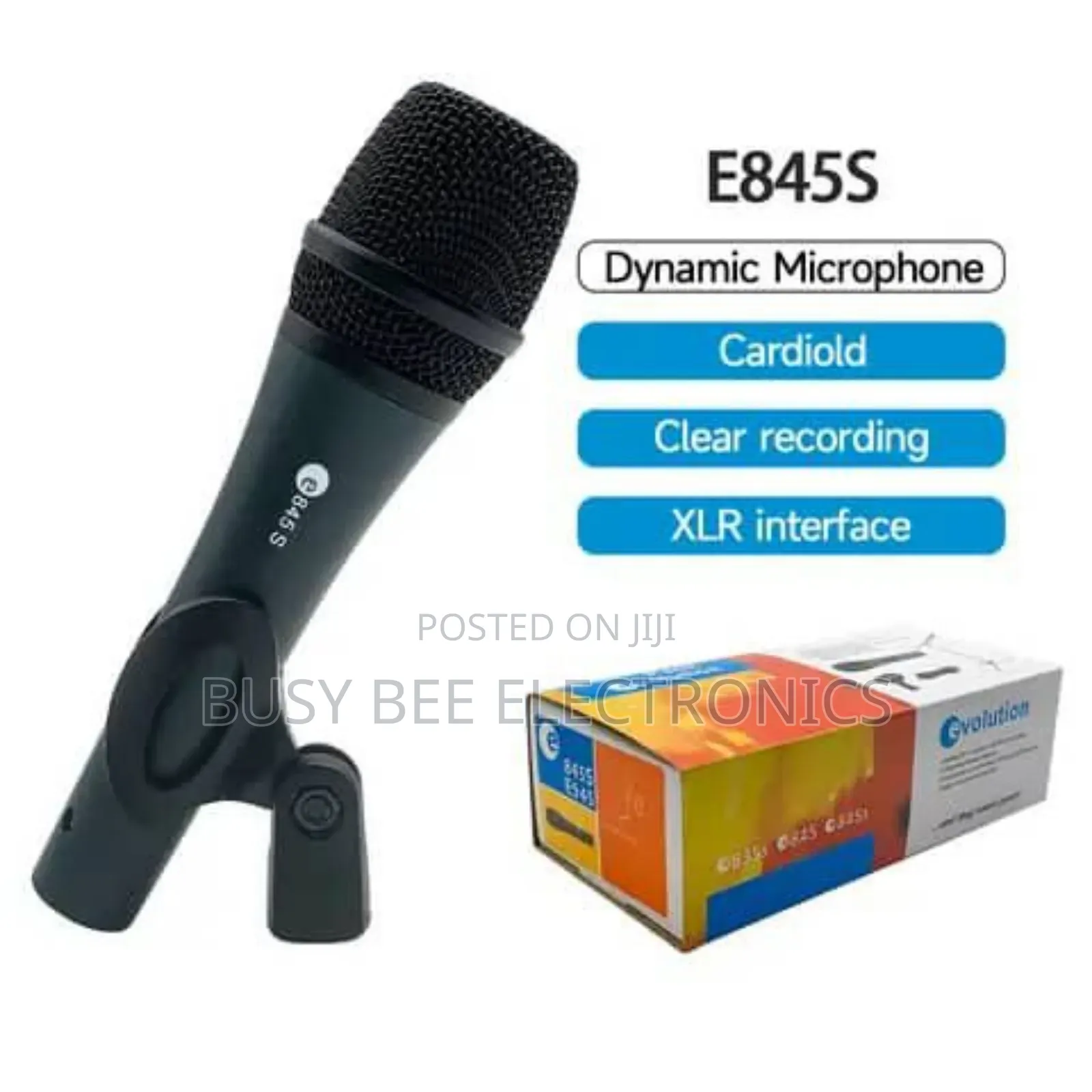 Clear Recording E845 Senheiser Wireless Microphone