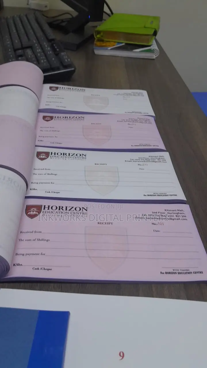 Perfect Receipt Books Printing