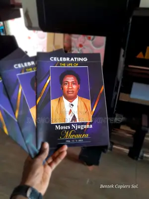 Burial Programmes Printing
