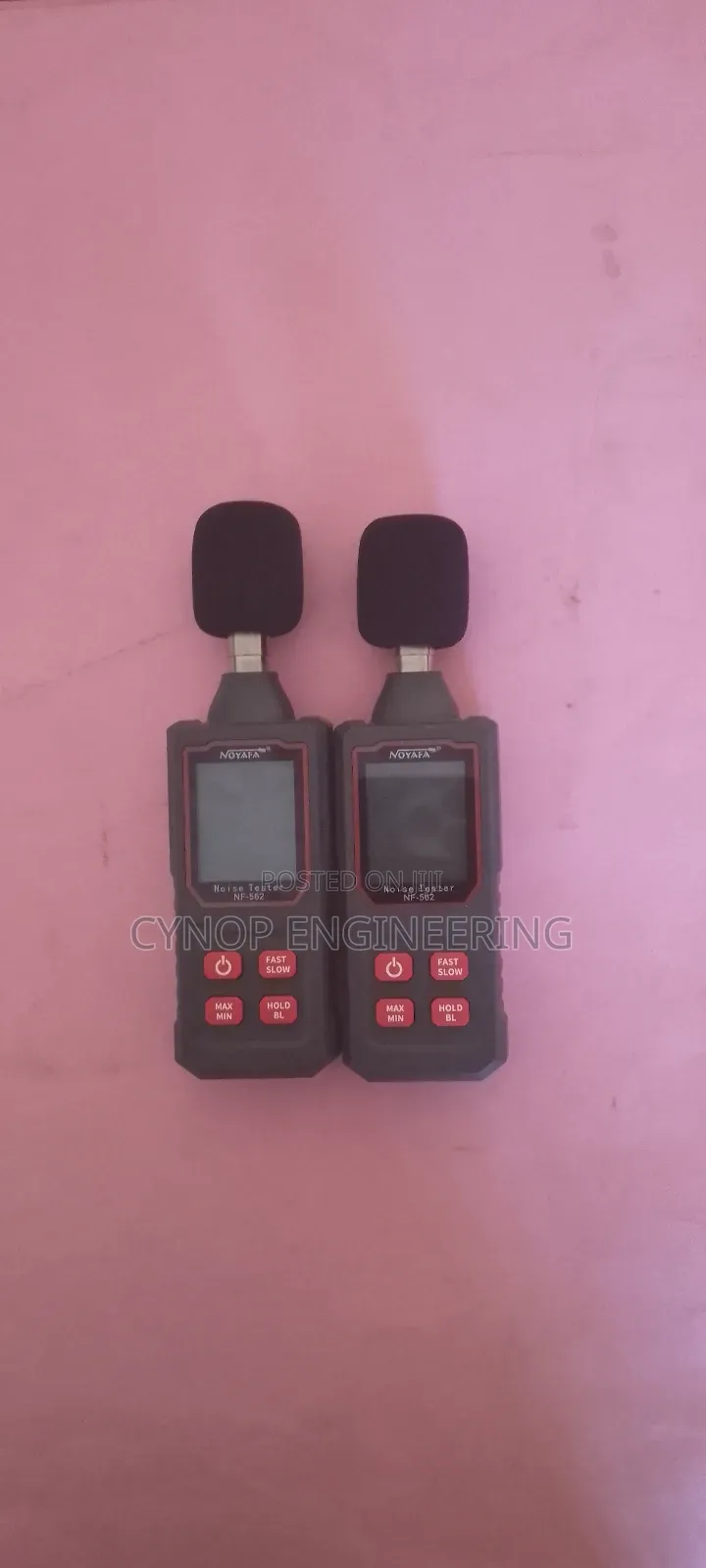 Factory Sound Meter for Worker Protection