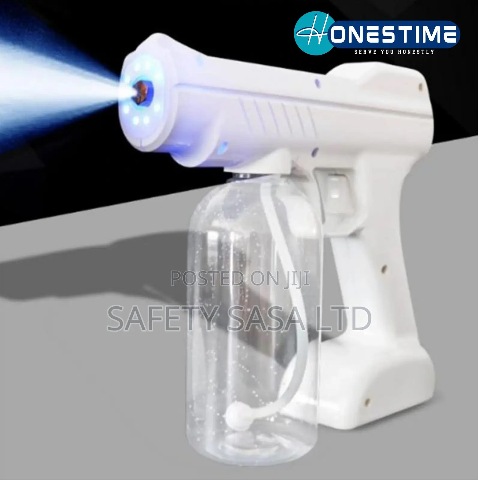 Portable Nano Atomizer Disinfection Nano Spray Gun Blue Ligh