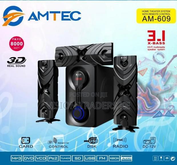 Amtec AM-609 8000 Watts Multimedia Speaker System - main view