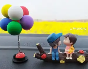 Figure Balloon Ornament Car Dashboard Decorations.