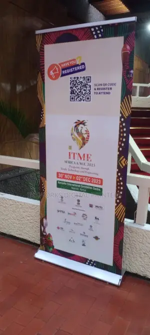 Wide Base Roll Up Banner Printing