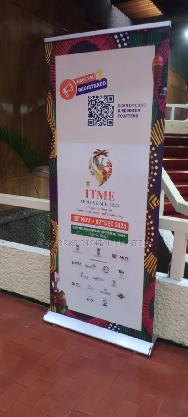 Wide Base Roll Up Banner Printing
