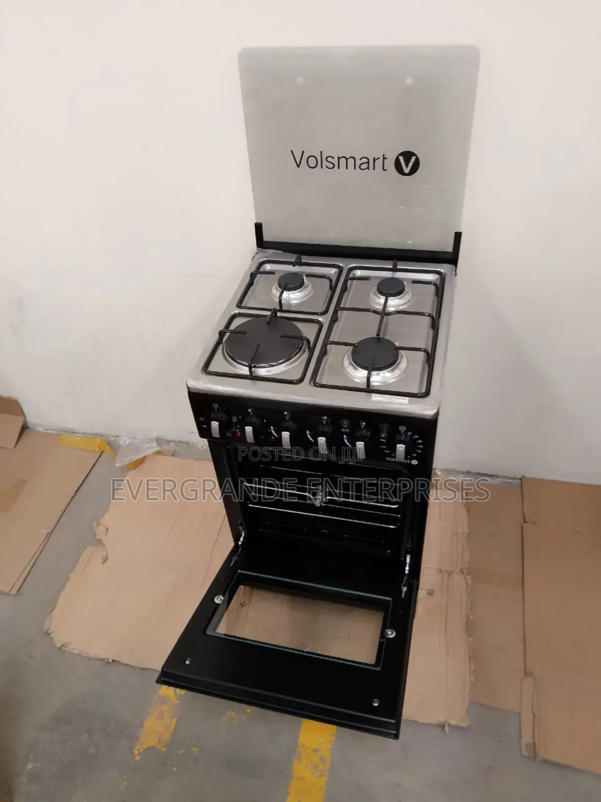 Standing Cooker Gas 3+1 With Electric Oven Volsmart