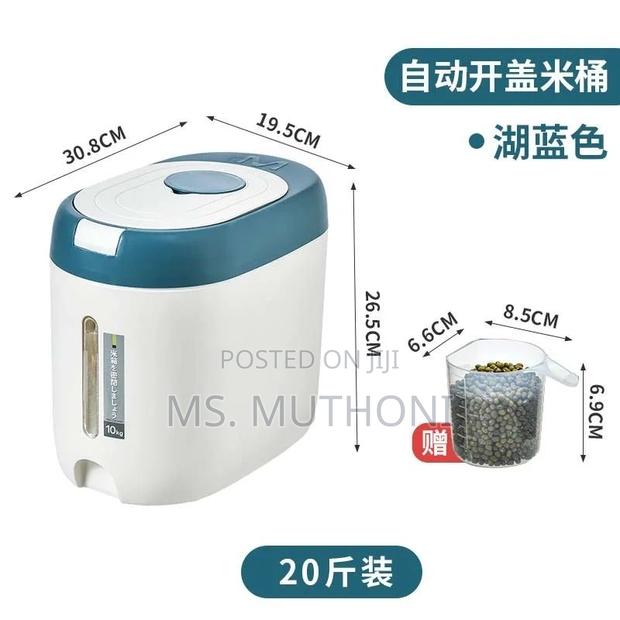 10kgs Storage Containers ☆Available in Grey and Green - thumbnail 6