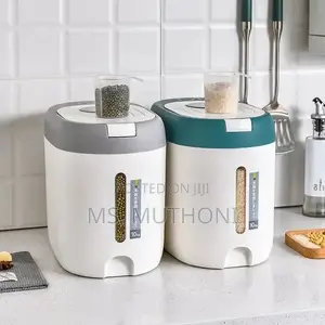 10kgs Storage Containers ☆Available in Grey and Green