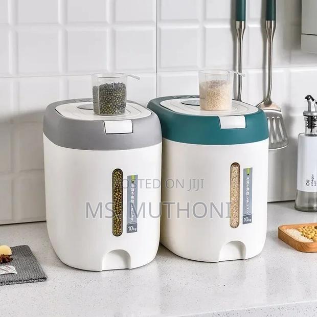 10kgs Storage Containers ☆Available in Grey and Green - thumbnail 2