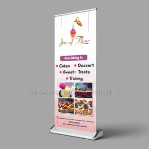 Professionally Printed Broad Base Roll-Up Banners