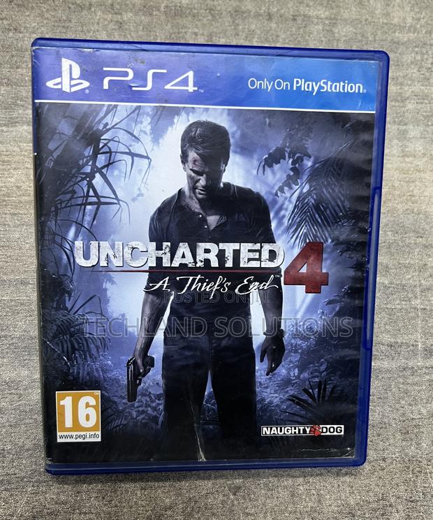Uncharted 4 Ps4 - main view