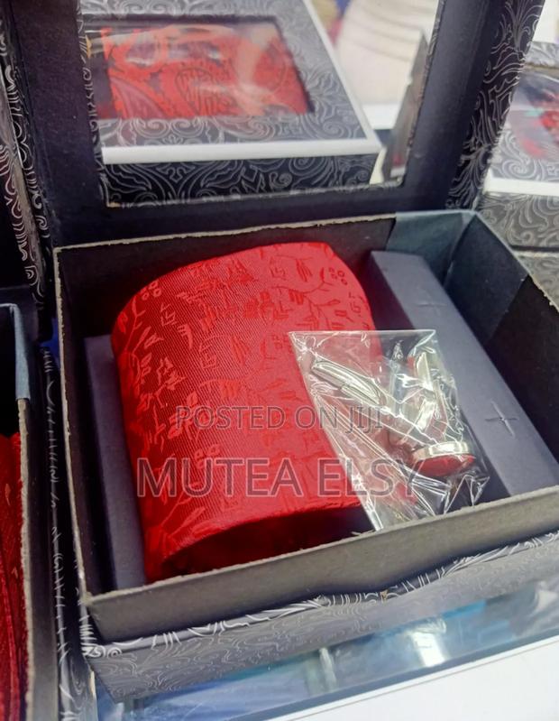 Redwine Plain Vintage Tie Sets - thumbnail 2