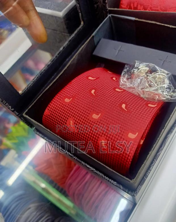 Redwine Plain Vintage Tie Sets - thumbnail 3