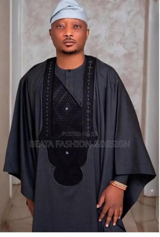 Executive Agbada Suits for Men 3 Piece - thumbnail 2
