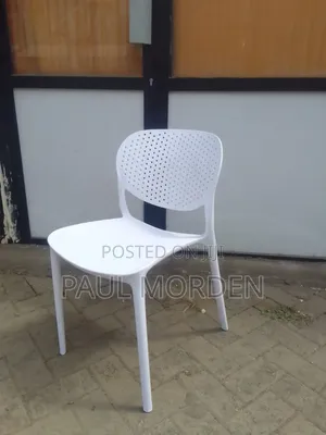 White Plastic Office Chair