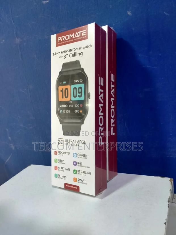 Promate Xwatch-b2 Smartwatch With BT Calling - main view