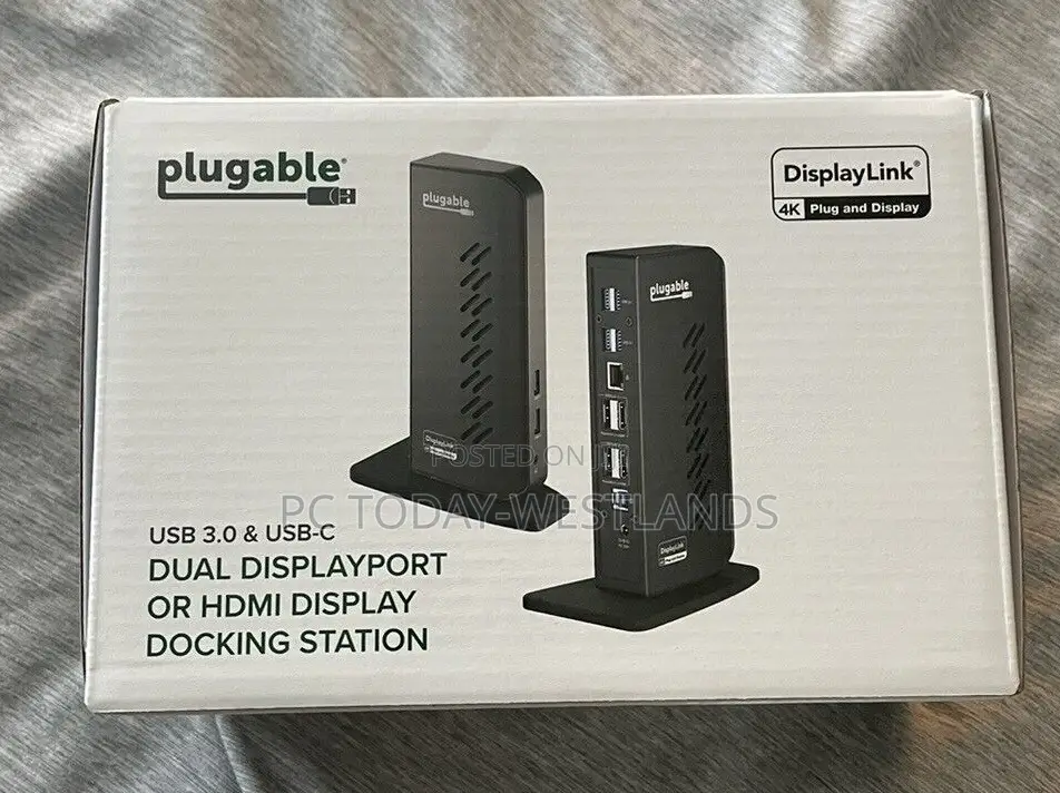 Plugable USB 3.0 and USB-C Dual Display Docking Station