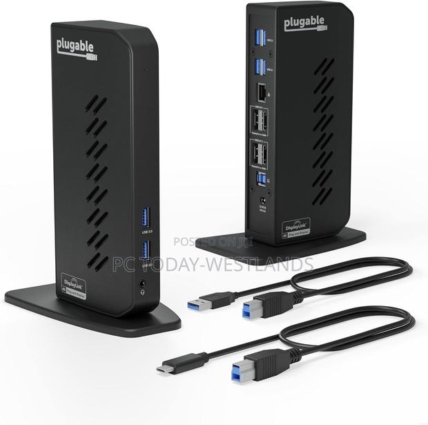 Plugable USB 3.0 and USB-C Dual Display Docking Station
