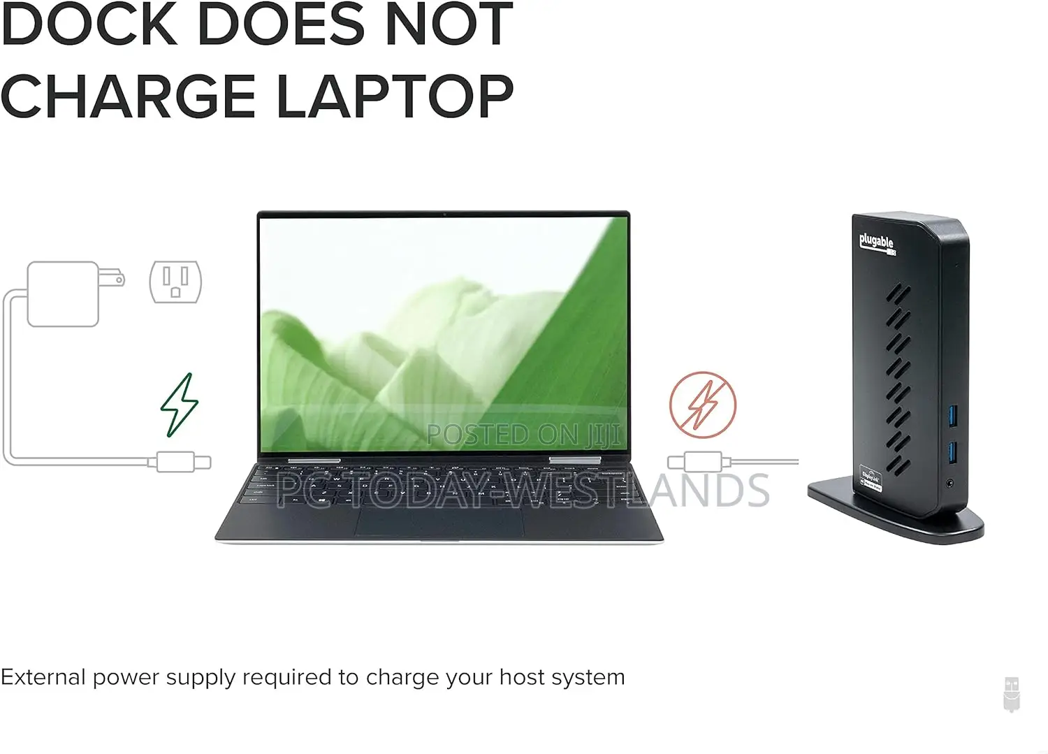 Plugable USB 3.0 and USB-C Dual Display Docking Station